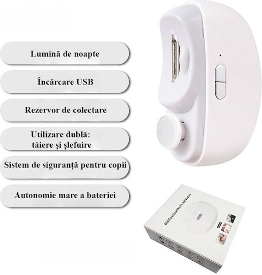 Alista Home Трoх Нокти На Батерия Бял