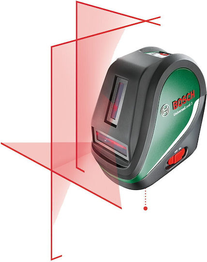 Bosch UniversalLevel 3 Set Autonivelant Liniar Nivelă Laser Fascicul Roșu 1.5V cu Domeniu de Lucru 10m