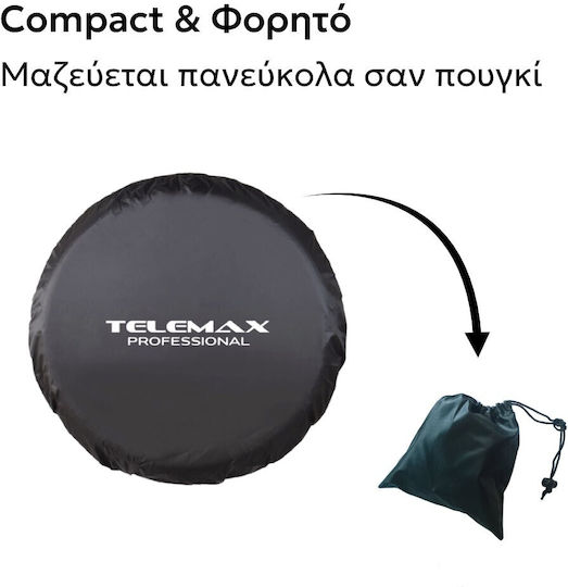 Telemax Mah-c650 Protective Cover For Professional Fan 65cm Black