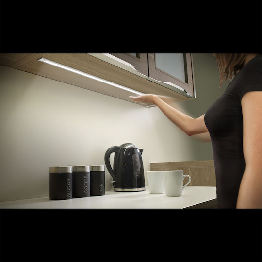 Alista Home LED Iluminare Liniară Comercială Plafon 9W Alb Natural Reglabil În Intensitate M60xB4cm