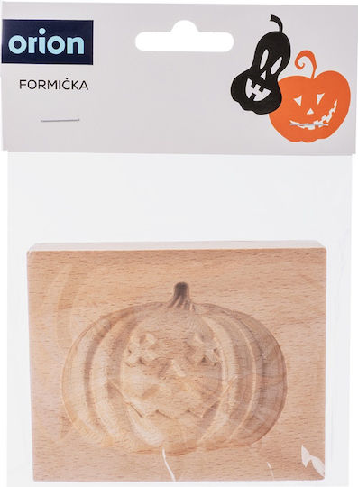 Wooden Halloween Pumpkin Cookie Cutter 10x8 Cm