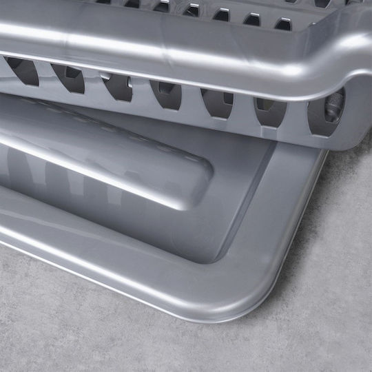 Orion Geschirrabtropfer Kunststoff Grau 46x37x8.5cm