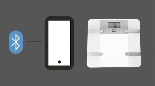 Koenic Smart Ζυγαριά 150kg με Bluetooth Λευκή