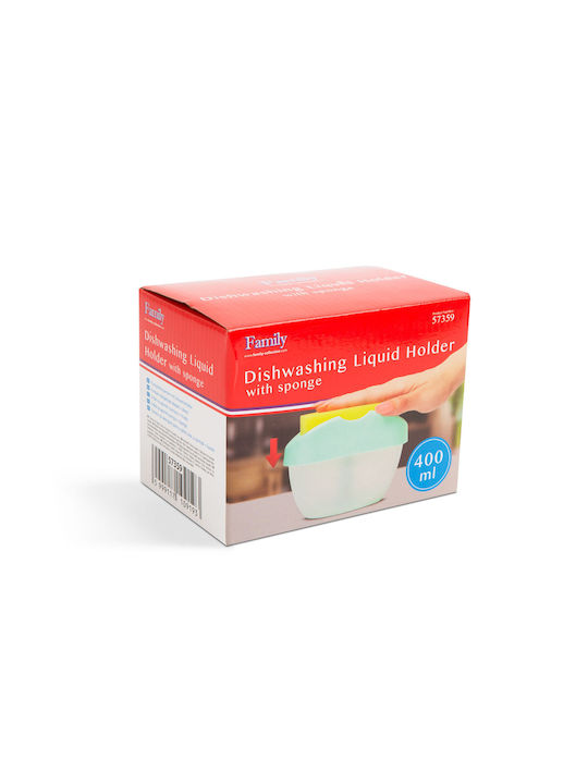 Alista Home Dispenser Plastic Cu Suport Pentru Burete Verde