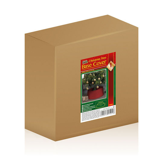 Weihnachtsbaumständer Kunststoff Rot Ψάθινη M23xH65cm
