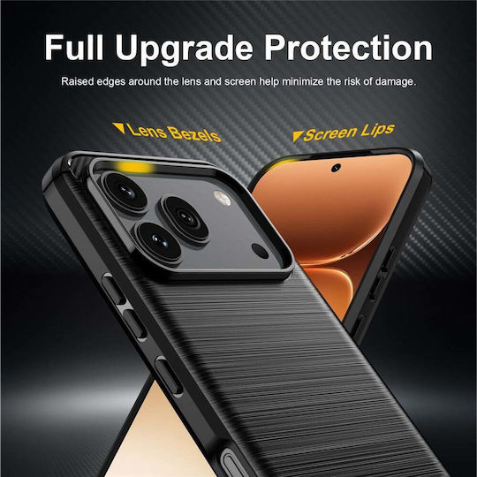 Techsuit Carbon Silikon Bumper Kunststoff Schwarz (Ehre 600 Pro)