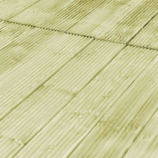 vidaXL Material for Garden Flooring from Wood 100x14.5cm 8 Pieces