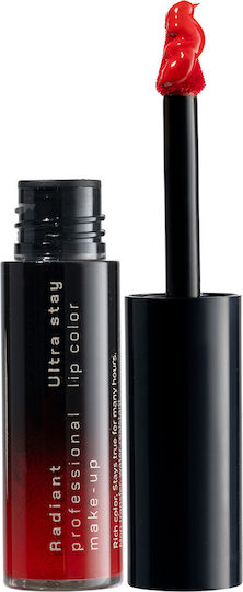 Radiant Ultra Stay Lip Color Υγρό Κραγιόν 12 Vivid Red 6ml