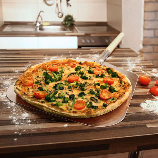 Relaxdays Aluminum Pizza Shovel 30.5x30.5cm