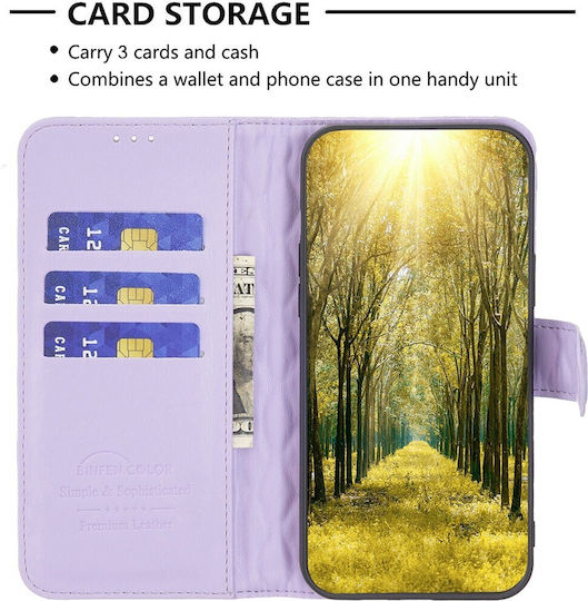 Enkay Book Μωβ (Redmi 14C / Poco C75)