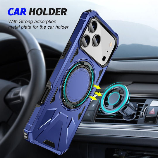 Enkay Back Cover Plastic Albastru (iPhone 17 Pro Max)