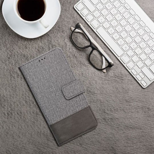 Book Tempered Glass Gray (Redmi Note 14 5G)