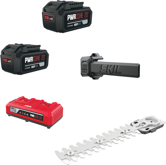 Skil D00517 Σετ Μηχανή Γκαζόν & Ψαλίδι Κλαδέματος Brushless 20V με Μπαταρίες 4Ah