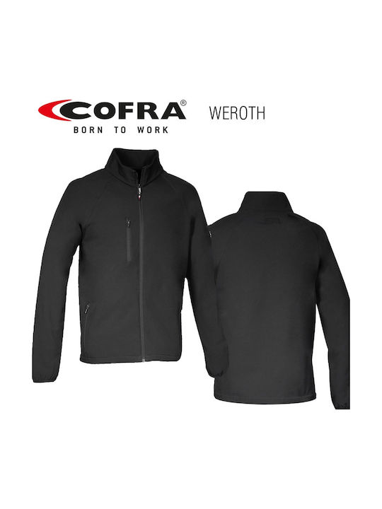 Cofra Weroth Ζακέτα Εργασίας Softshell Μαύρη