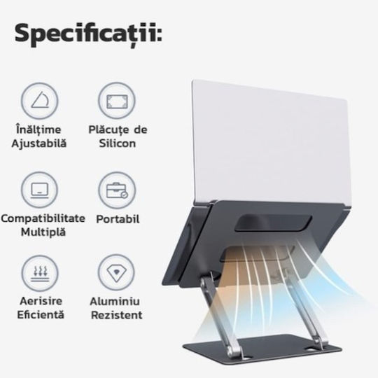 Laptop-Ständer Für Laptop Bis 17 Silber