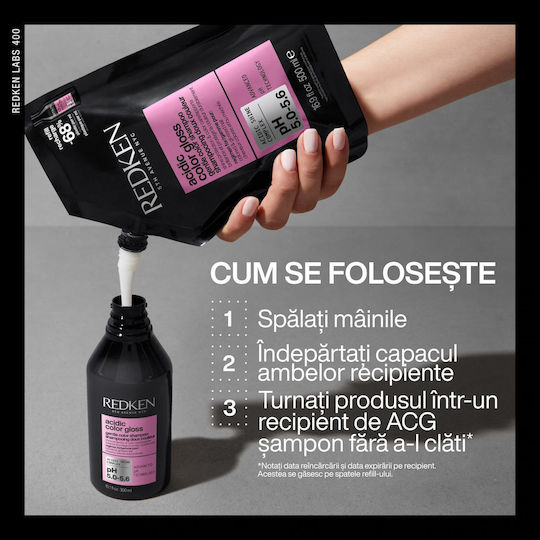 Acidic Color Gloss Nachfüll-Shampoo zur Farberhaltung 500 ml