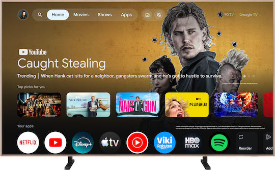 TCL Smart Fernseher 75" 4K Ultra HD QD-Mini LED A400 Pro Art HDR (2026) 75A400 Pro