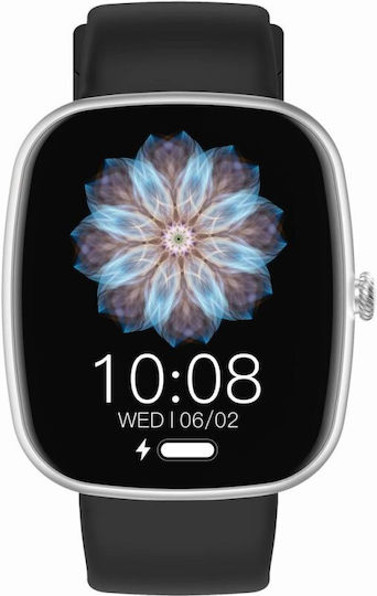 Gravity Gt18-6 Smartwatch Black Navy Strap