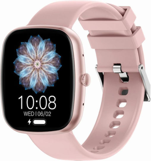 Gravity Gt18-2 Smartwatch Rose Gold + 2 Straps
