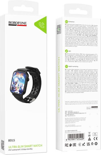 Borofone Bd15 Smartwatch (Μαύρο)