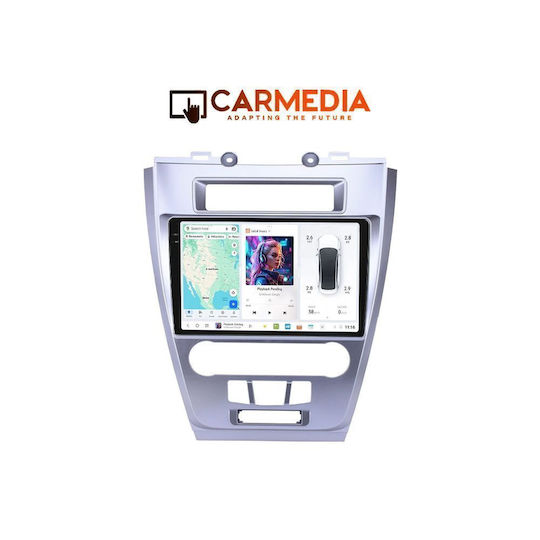 Carmedia Car Audio System for Ford Fusion 2012-2017 (Bluetooth/USB/WiFi/GPS/Apple-Carplay/Android-Auto) with Touch Screen 10"