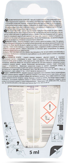 Αρωματική Κονσέρβα Αυτοκινήτου Black 5ml