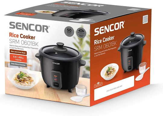 Sencor Rice Cooker 300W με Χωρητικότητα 0.6lt