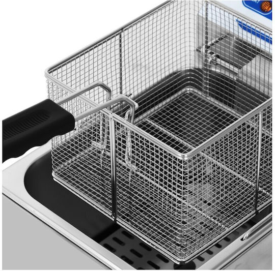 ICS FM Electric Fryer 3.25kW Capacity 8lt 26.5x41.5x34cm EF-8L