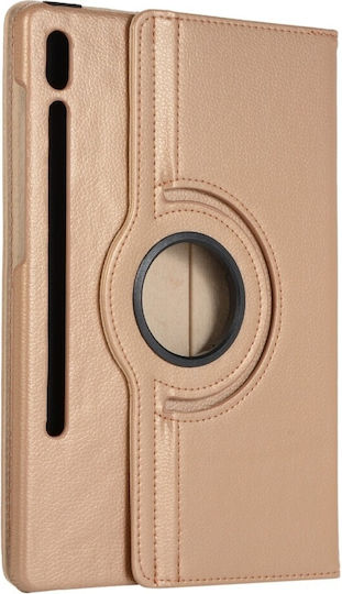 Enkay Rotating Flip Cover Περιστρεφόμενη Χρυσή (Galaxy Tab S6 10.5)