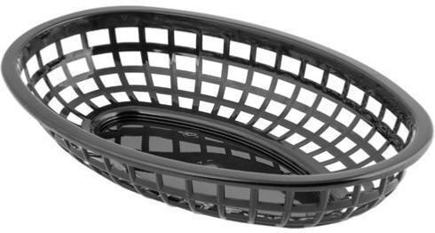 Tablecraft Serving Basket Plastic with Dimensions 23.5x15.5x5cm 12pcs