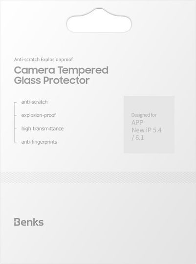 Benks 0.15mm Προστασία Κάμερας Tempered Glass για το iPhone 12 mini