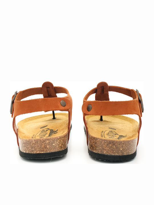 Bali Leather Women's Anatomic Sandals Light Terracotta