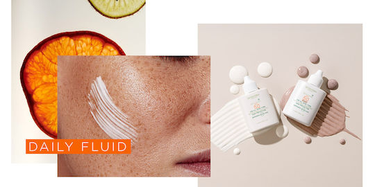 Seventeen Daily Fluid Loțiune Solară Waterproof Față SPF50 35ml