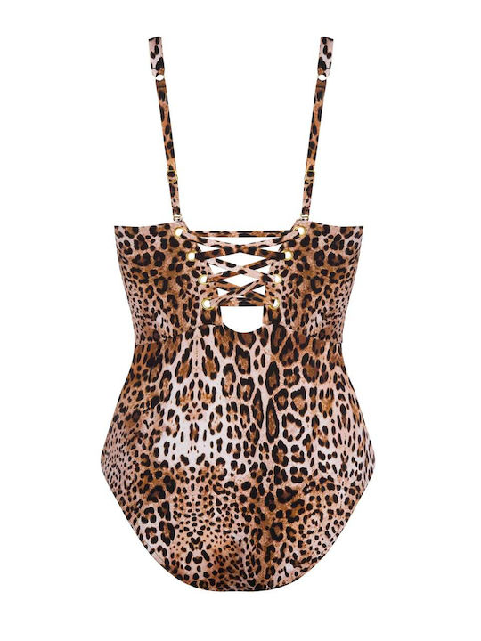 Ολόσωμο Μαγιό Animal Print Leopard