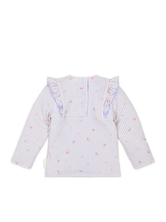 Little Dutch Kids Swimwear Rashguard with Long Sleeve Purple