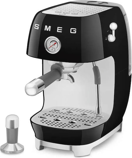 Smeg Espressomaschine 1650W Druck 15bar ECF03BLEU