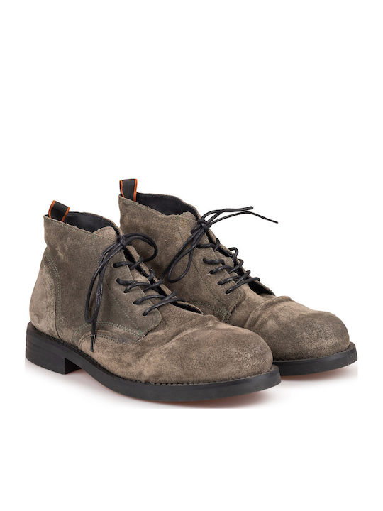 Scotch & Soda Green Men's Boots