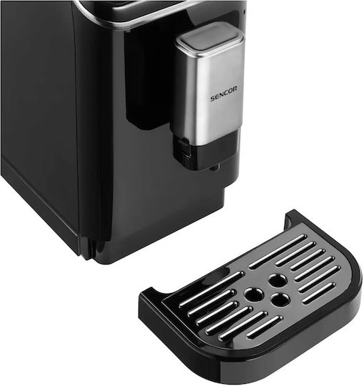 Sencor Automatic Espresso Machine 1350W 20bar Pressure for Cappuccino with Grinder Green SES 8100BK