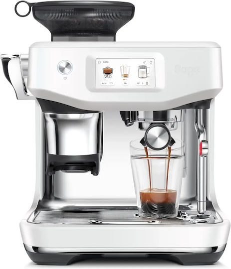 Sage Barista Touch Impress Automatic Espresso Machine 1700W 15bar Pressure for Cappuccino with Grinder Green