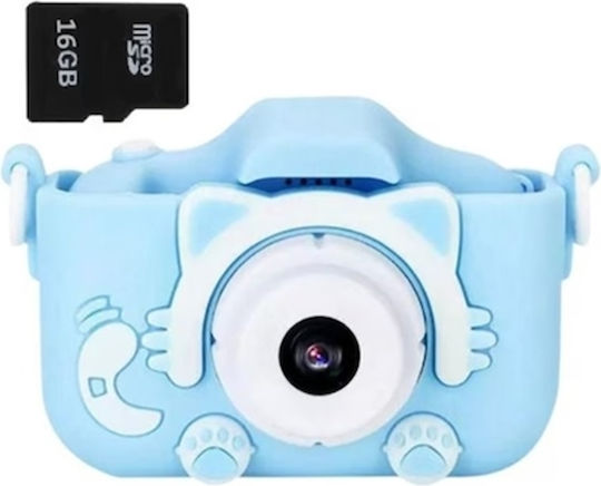 Kids Camera 12MP Blue