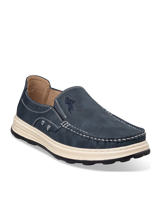 Men's Loafers in Blue Colour