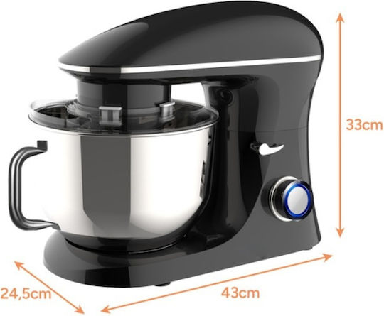 Mixer Planetar 2200W cu Bol Inox 6.2l