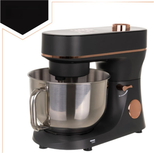Küchenmaschine 2000W mit Rostfreien Schüssel 5,7lt