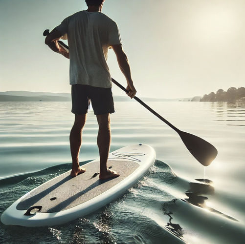 Paddel Für SUP Schwarz