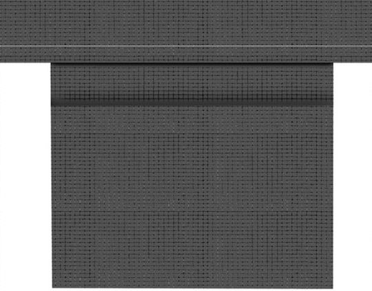 Pătură De Plajă Picnic Xxl 208 X 208 Cm Albastru Gri