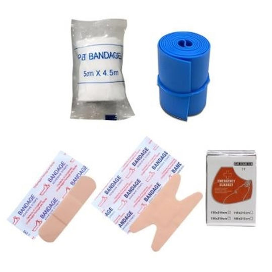 Complete Multifunctional Survival Tip Kit Set Multicolor