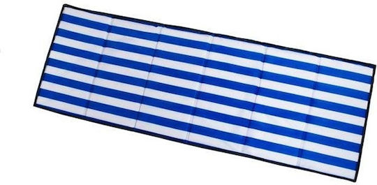 Rogojini De Plajă Pliabile Pebbles Alb Albastre