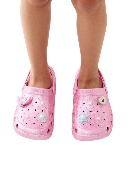 Kids Beach Clogs Pink