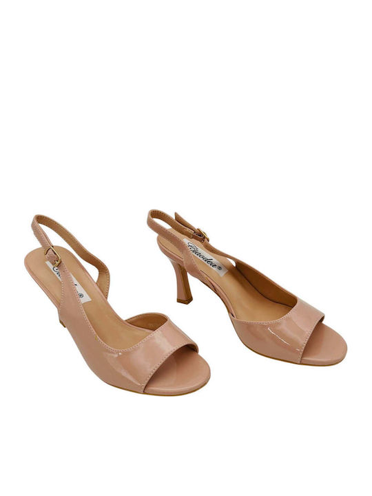 Patent Leather Pink Sandals