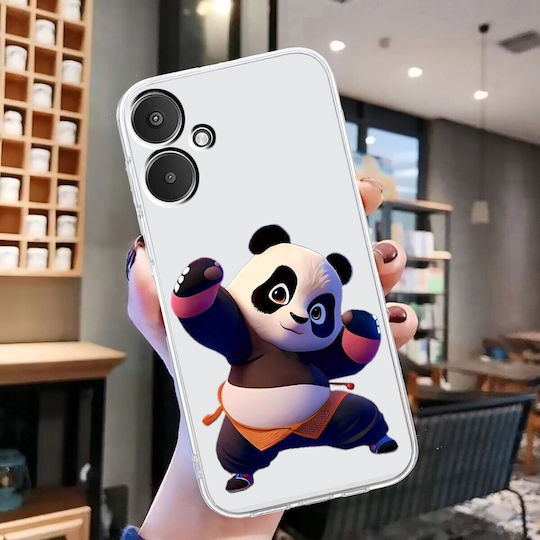 Forcell Xiaomi Poco C65 Xiaomi Redmi 13c 4g Цветен Рисунка Калъф Силиконов Прозрачен Модел